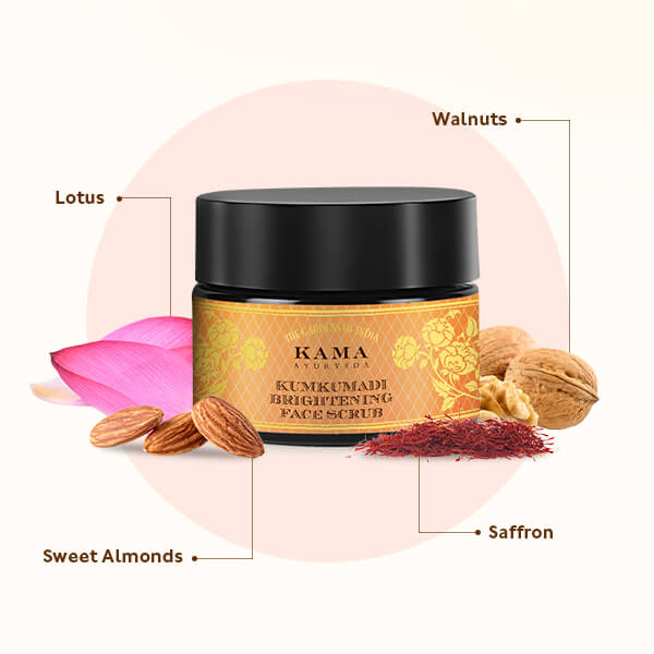 Kumkumadi Brightening Face Scrub