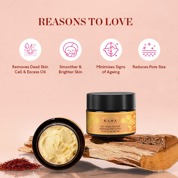 Kumkumadi Brightening Face Scrub