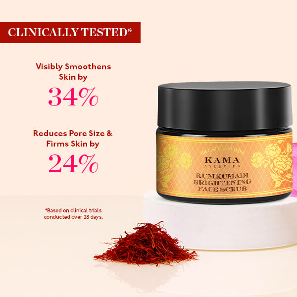 Kumkumadi Brightening Face Scrub