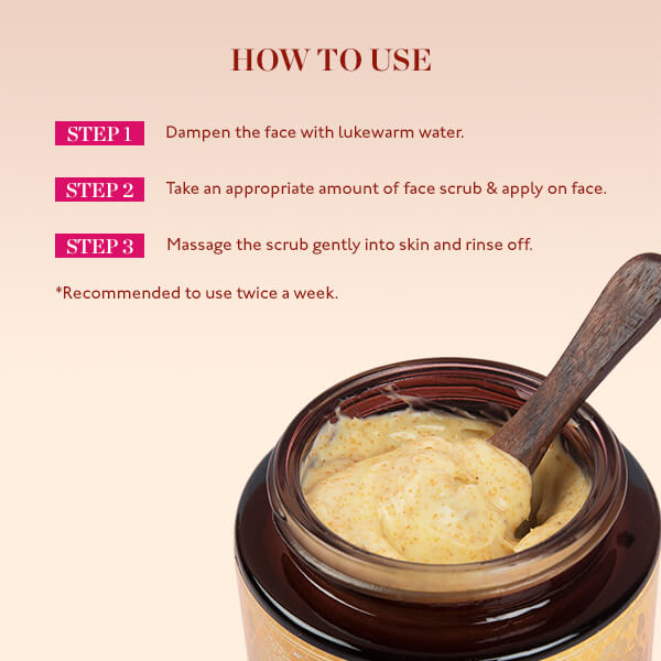 Kumkumadi Brightening Face Scrub