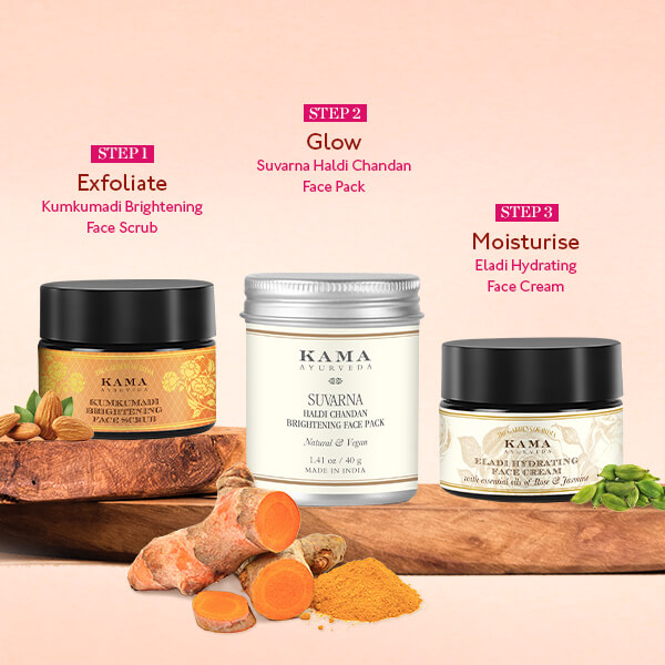 Kumkumadi Brightening Face Scrub