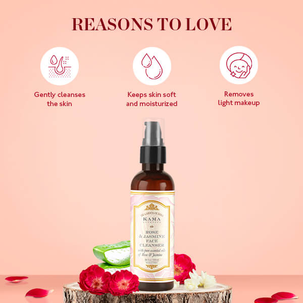 Rose Jasmine Face Cleanser | Cleansing, Refreshing and Hydrating