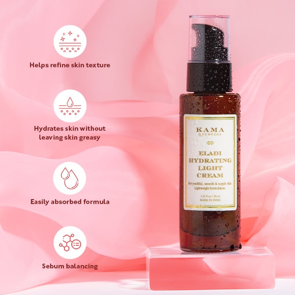 Eladi Hydrating Light Cream | Enriched With Vitamin C & E | Lightweight Moisture